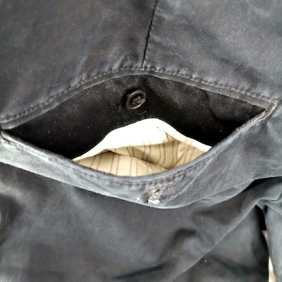 Gap Men's 34 x 30 Relaxed Black Dress Pants - Picture 13 of 13